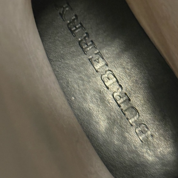 Burberry Tan and Black Very pretty Patterned Women's Rain Boots - Picture 7 of 10